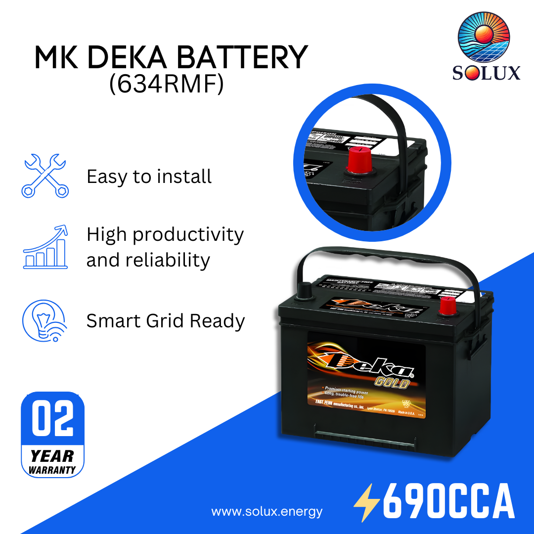 This is an image of MK Batteries 634RMF 12v Flooded Lead Acid