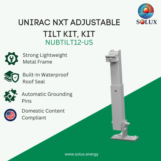 Unirac NXT Adjustable Tilt Kit, BUTYL
