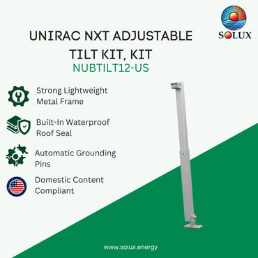 Unirac NXT Adjustable Tilt Kit, BUTYL