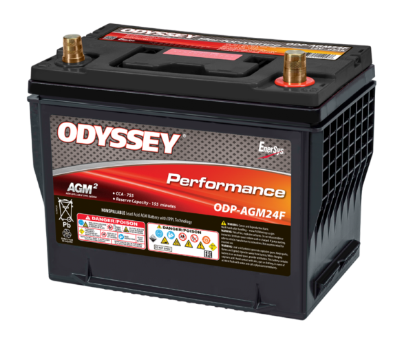 Odyssey Battery ODP-AGM24F 12VDC 76Ah Specialty Battery