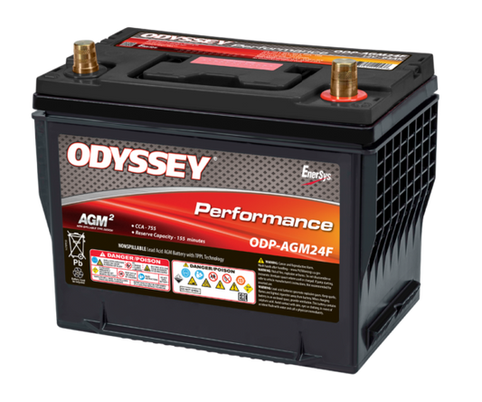 Odyssey Battery ODP-AGM24F 12VDC 76Ah Specialty Battery