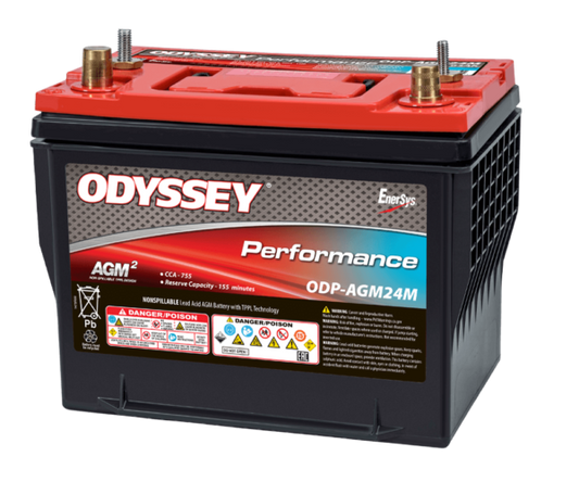 Odyssey Battery ODP-AGM24M 12VDC 63Ah Performance Series AGM Battery