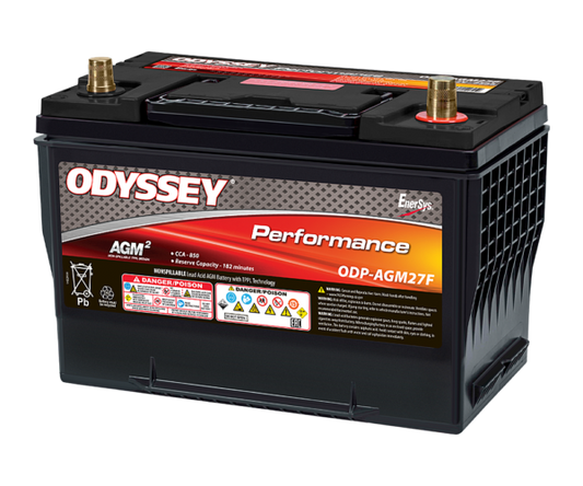 Odyssey Battery ODP-AGM27F 12VDC 85Ah Specialty Battery