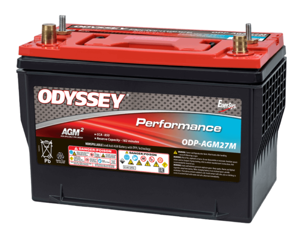 Odyssey Battery ODP-AGM27M 12VDC 85Ah Performance Series AGM Battery