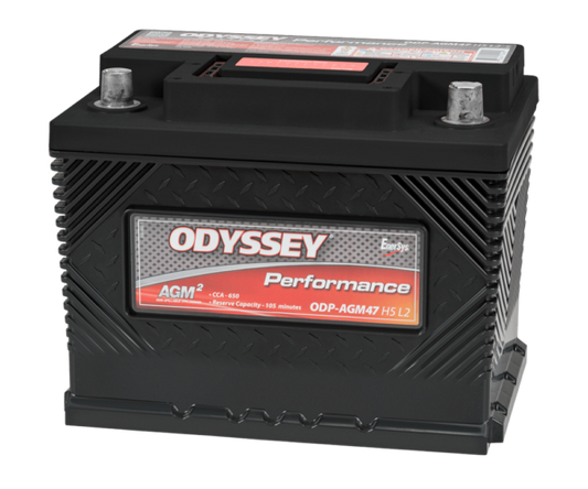 Odyssey Battery ODP-AGM47 H5 L2 12VDC 64Ah Extreme Series AGM Battery