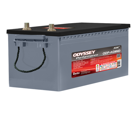 Odyssey Battery ODP-AGM4D 12VDC 100Ah Specialty Battery