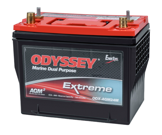 Odyssey Battery ODX-AGM24M 12VDC 76Ah Extreme Series AGM Battery