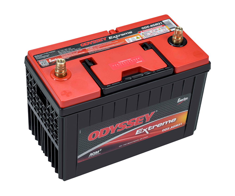 Odyssey Battery ODX-AGM31A 12VDC 100Ah Specialty Battery