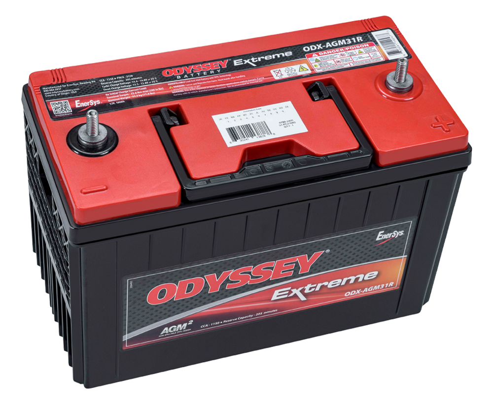 Odyssey Battery ODX-AGM31R 12VDC 100Ah Specialty Battery
