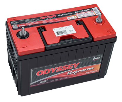 Odyssey Battery ODX-AGM31R 12VDC 100Ah Specialty Battery