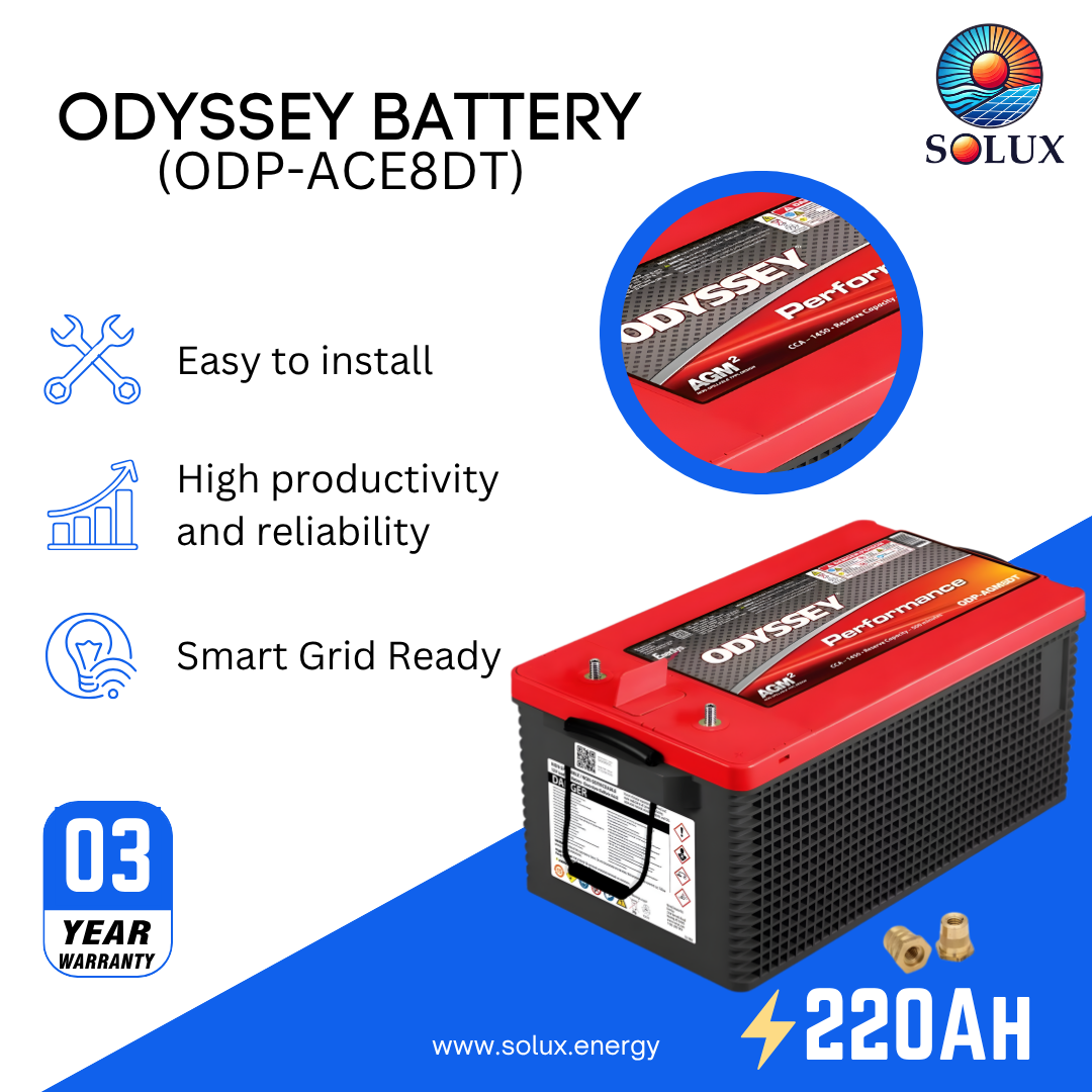 This is an image of Commercial Battery ODYSSEY Performance Battery ODP-ACE8DT
