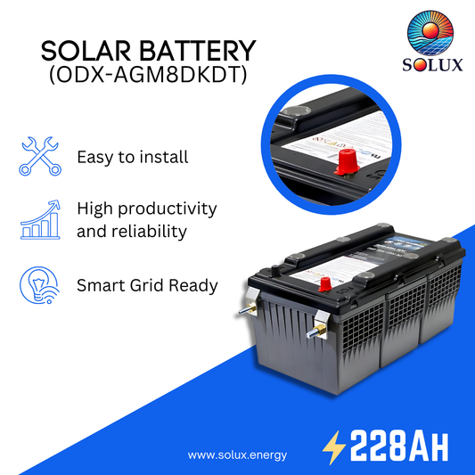 This is an image of Odyssey Battery TPPL12VDC 228Ah Extreme Series AGM Battery
