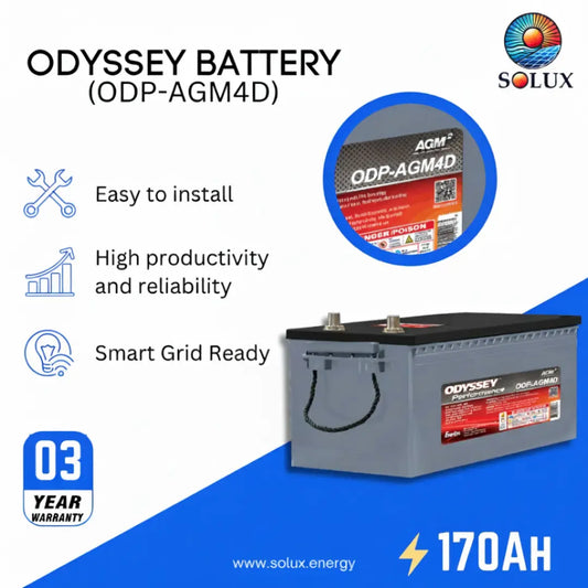 This is an image of Odyssey ODP-AGM65 12V 64Ah Specialty Battery