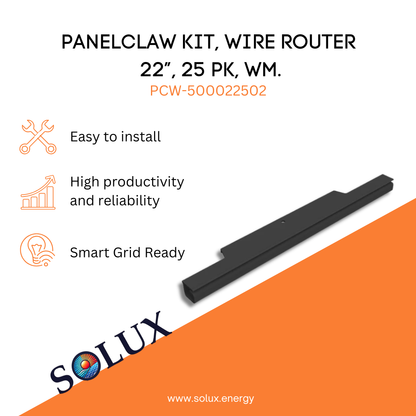 This is an image of Wire Router PanelClaw 22" Wire Routing Kit 25PK