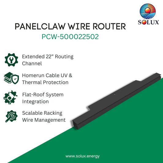 PanelClaw PCW-500022502 Wire Router 22”, 25 PK, WM.
