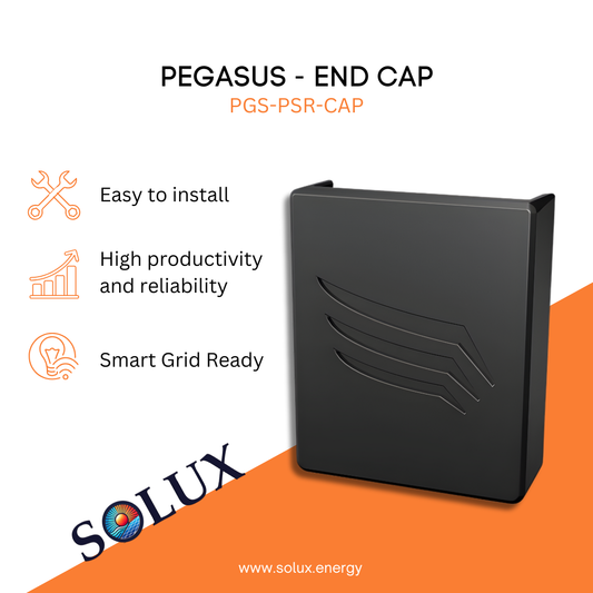 This is an image of Pegasus End Cap Solar Rail Protector