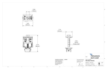 PGS-PSR-MCB mid clamp and end clamp