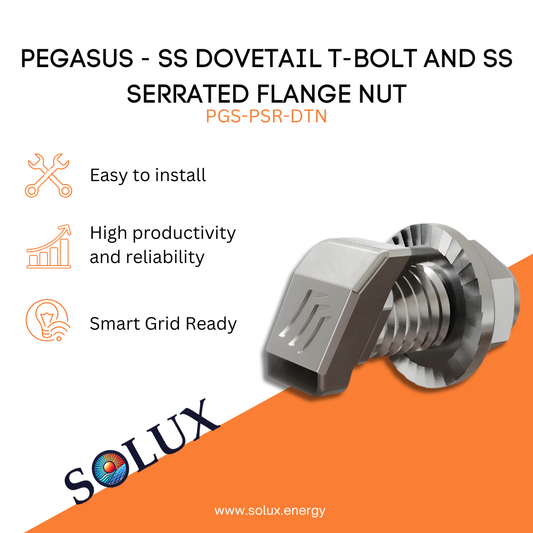 This is an image of Pegasus T Bolts and Nuts SS Dovetail Flange