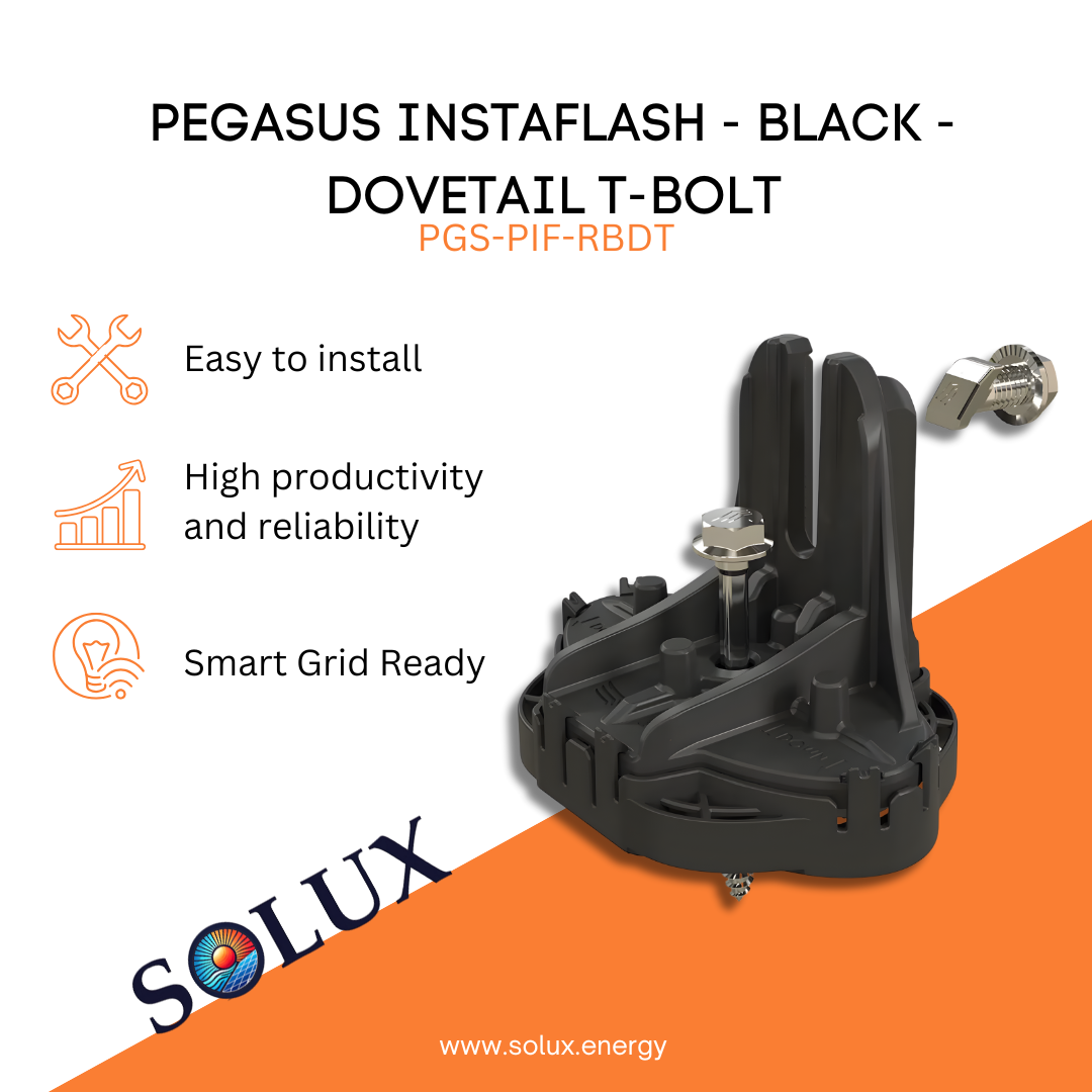 This is an image of Pegasus T Bolts InstaFlash Dovetail Black