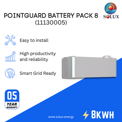 This is an image of 8 Pack Batteries Pointguard Battery Pack