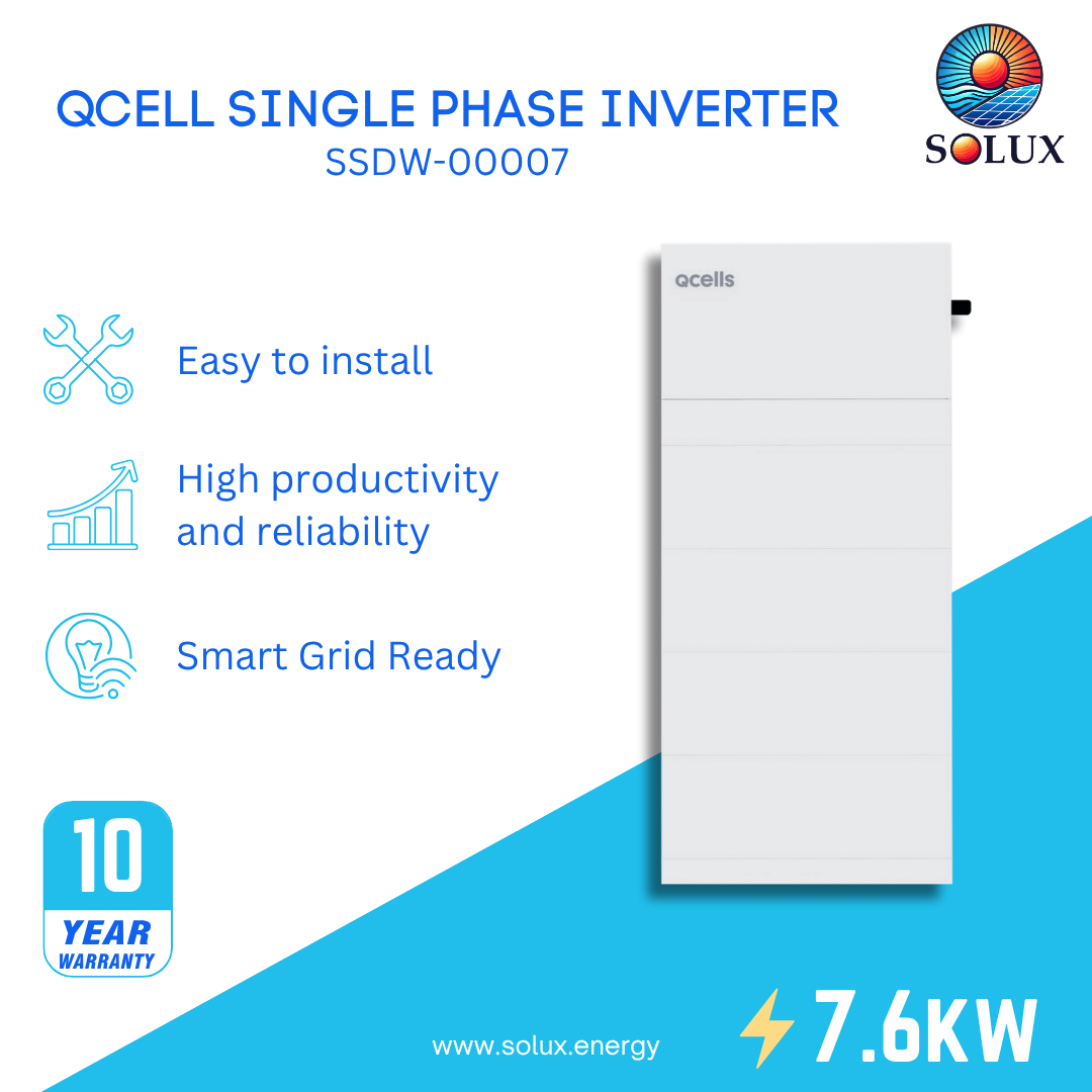 This is an image of QCell Hybrid Inverter Q.Volt H7.6SX