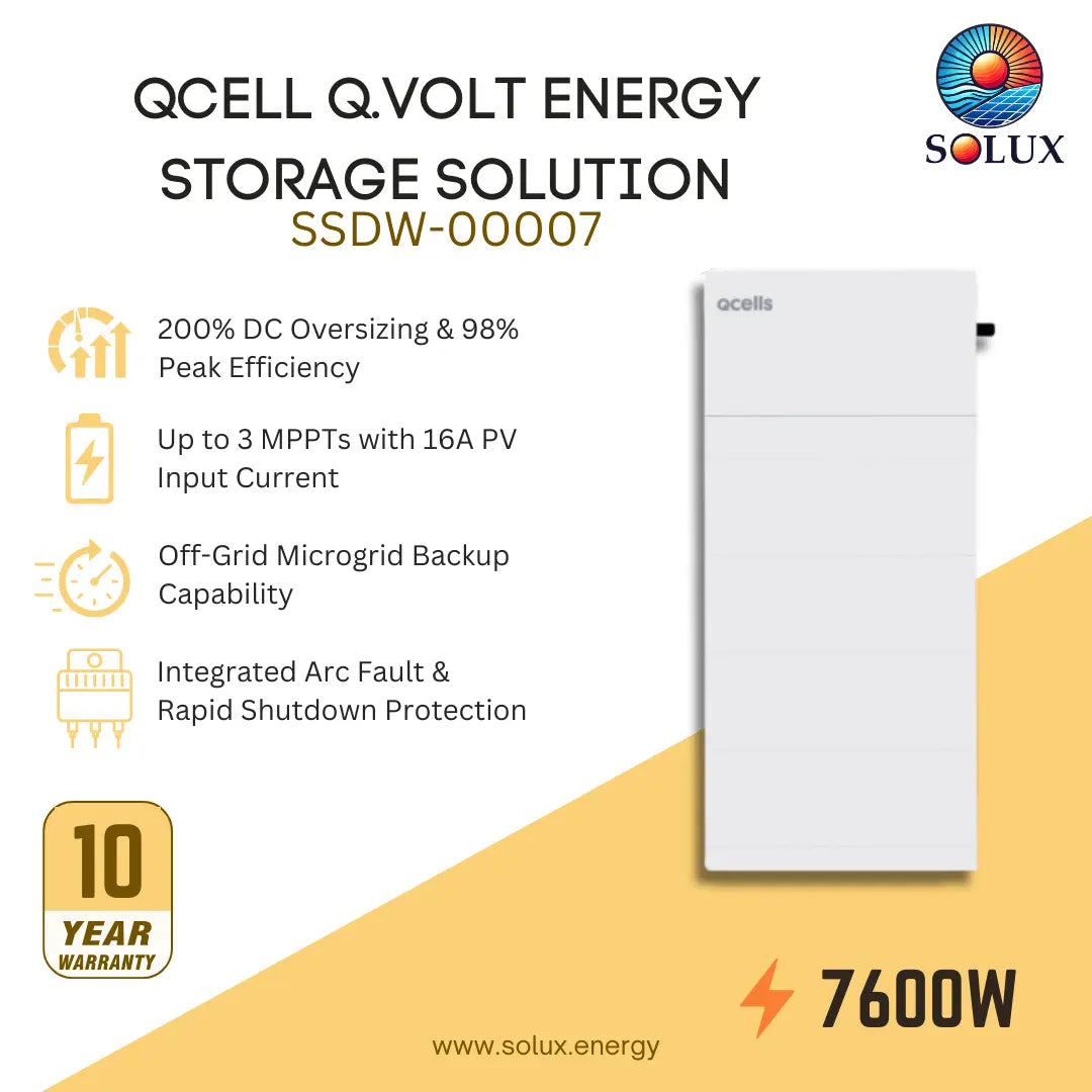 QCell SSDW-00007 Q.Volt H7.6SX