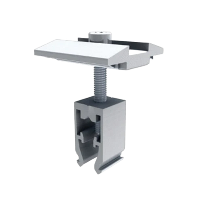 QuickMount Universal Mid Clamp, 30-45mm, w/ Bonding, Mill
