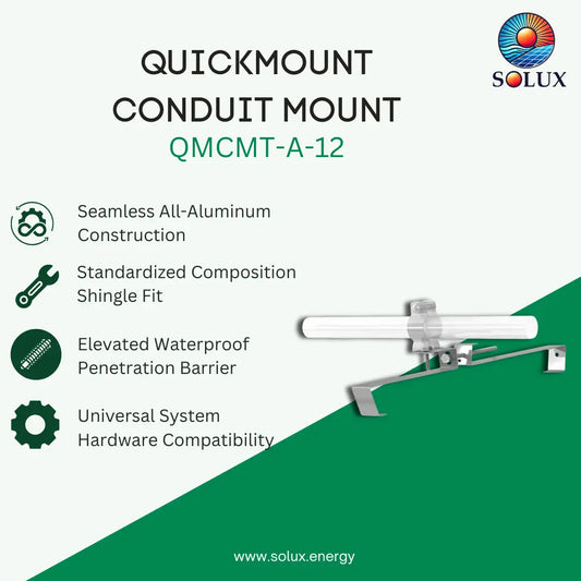 Quick Mount Conduit Mount for Tile, Mill