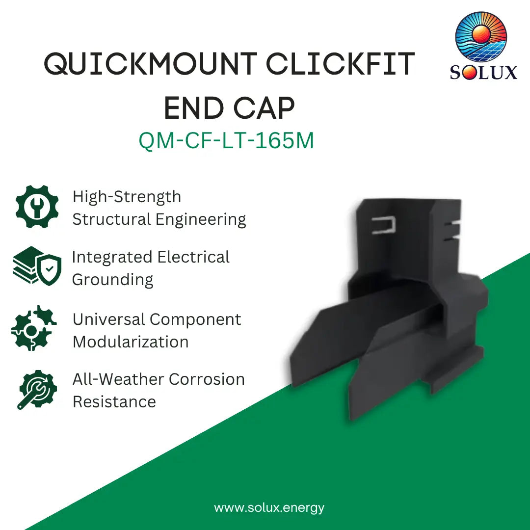 Quick Mount QM-CF-CAP-01-B1 ClickFit Mid Clamp 30-40mm - Black
