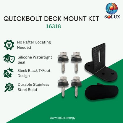 Quickscrews 16318 DECK MOUNT, KIT