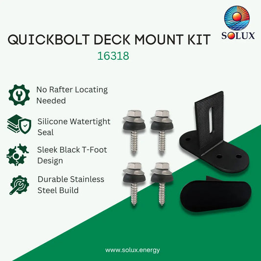 QuickBOLT 16318 Black Deck Mount