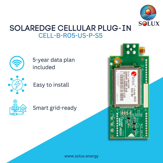 SolarEdge CELL-B-R05-US-P-S5 [Replacement] 1MW Commercial Cellular Plug-in (US)