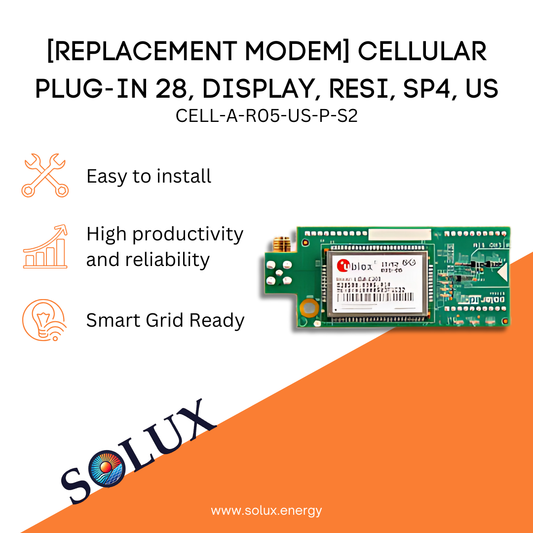 This is an image of [Replacement Modem] Cellular Modem Plug-in for Display Inverter, Resi