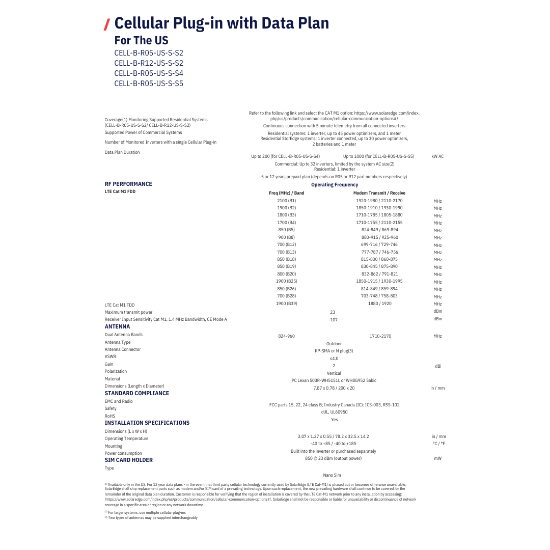 CELL-B-R05-US-P-S2 cellular connectivity