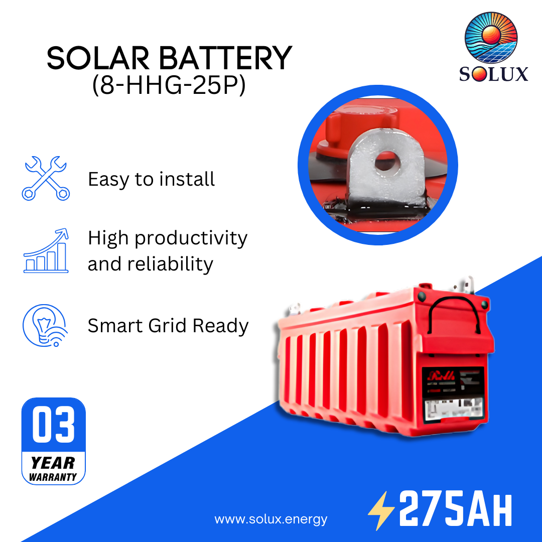 This is an image of Rolls Surrette 8-HHG-25P 8 Volt 275Ah Deep Cycle Battery