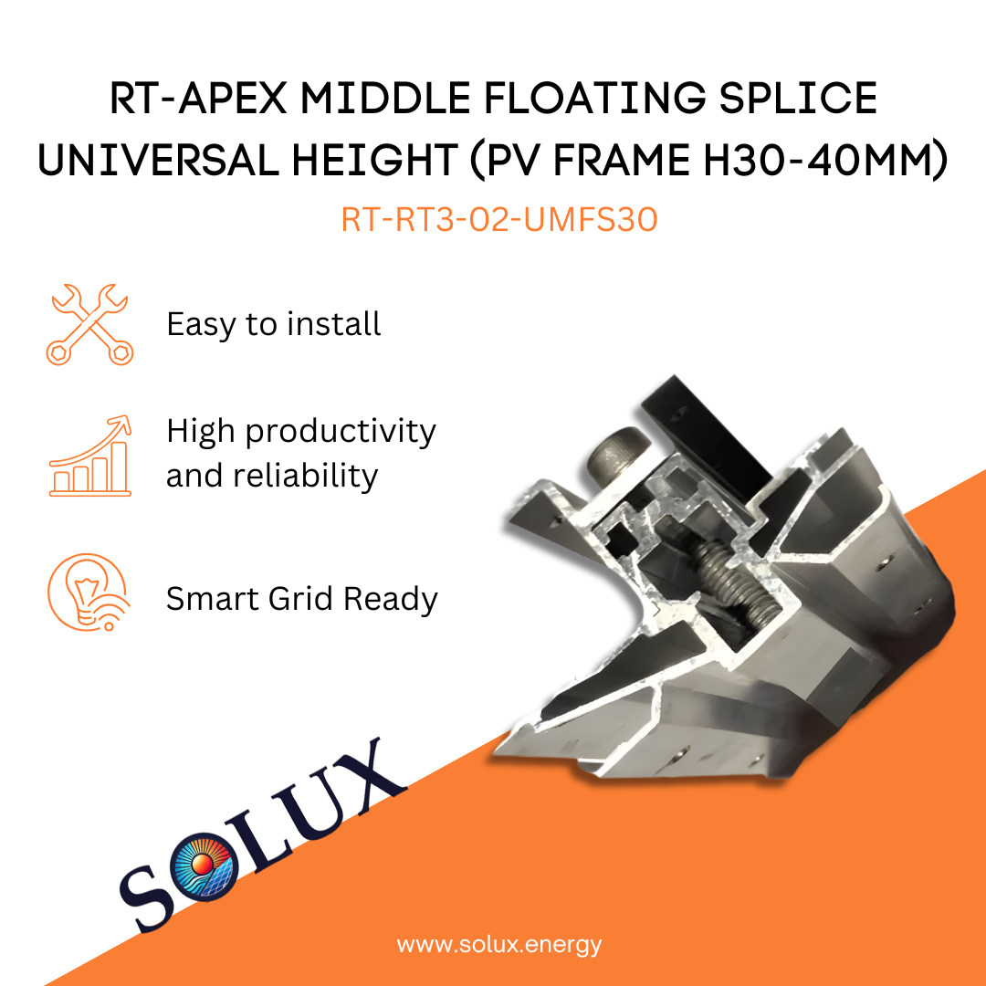 This is an image of Rooftech Apex Middle Floating Splice Universal