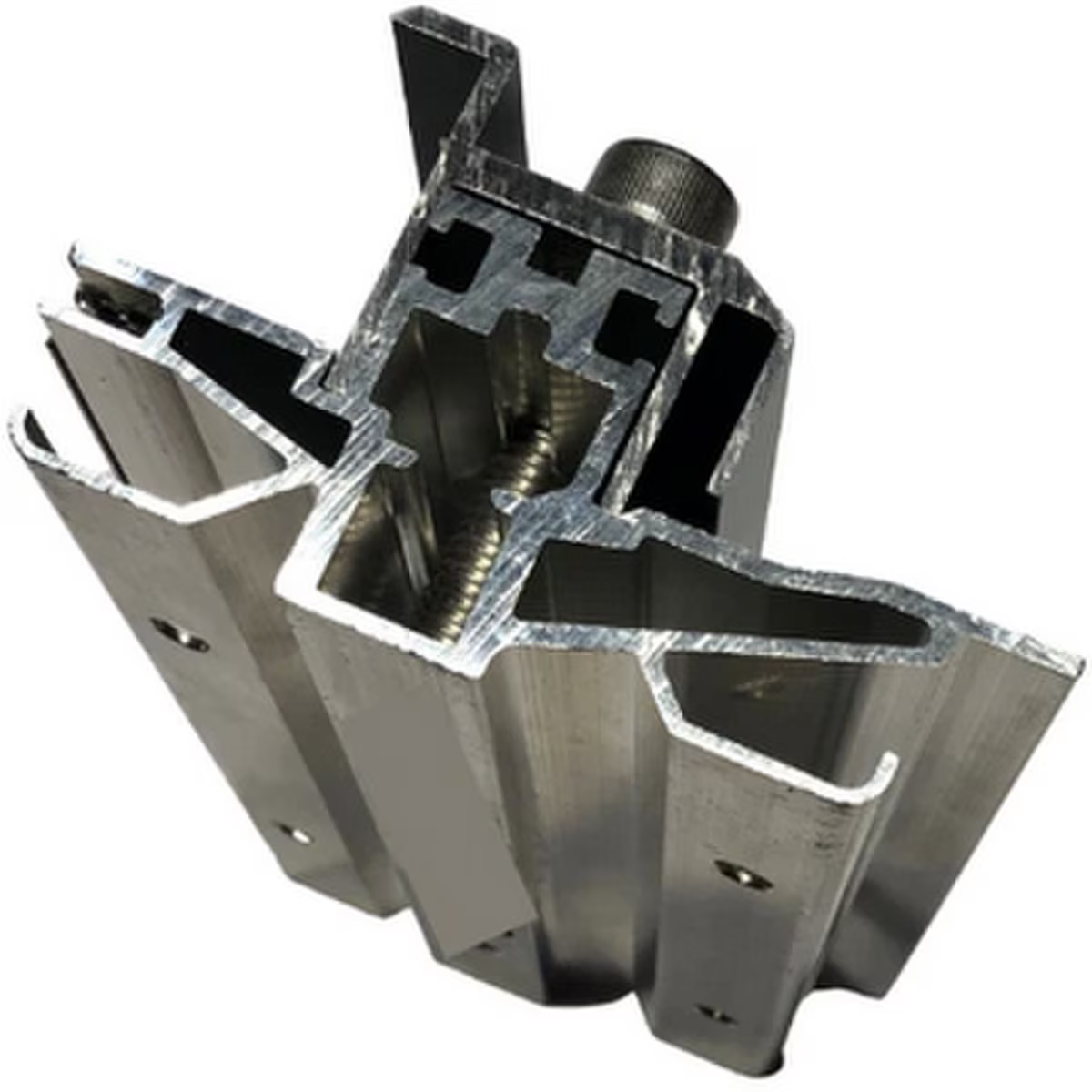 Roof Tech RT-RT3-01-UEFS30 End Floating Splice a metallic mechanical component with a white background
