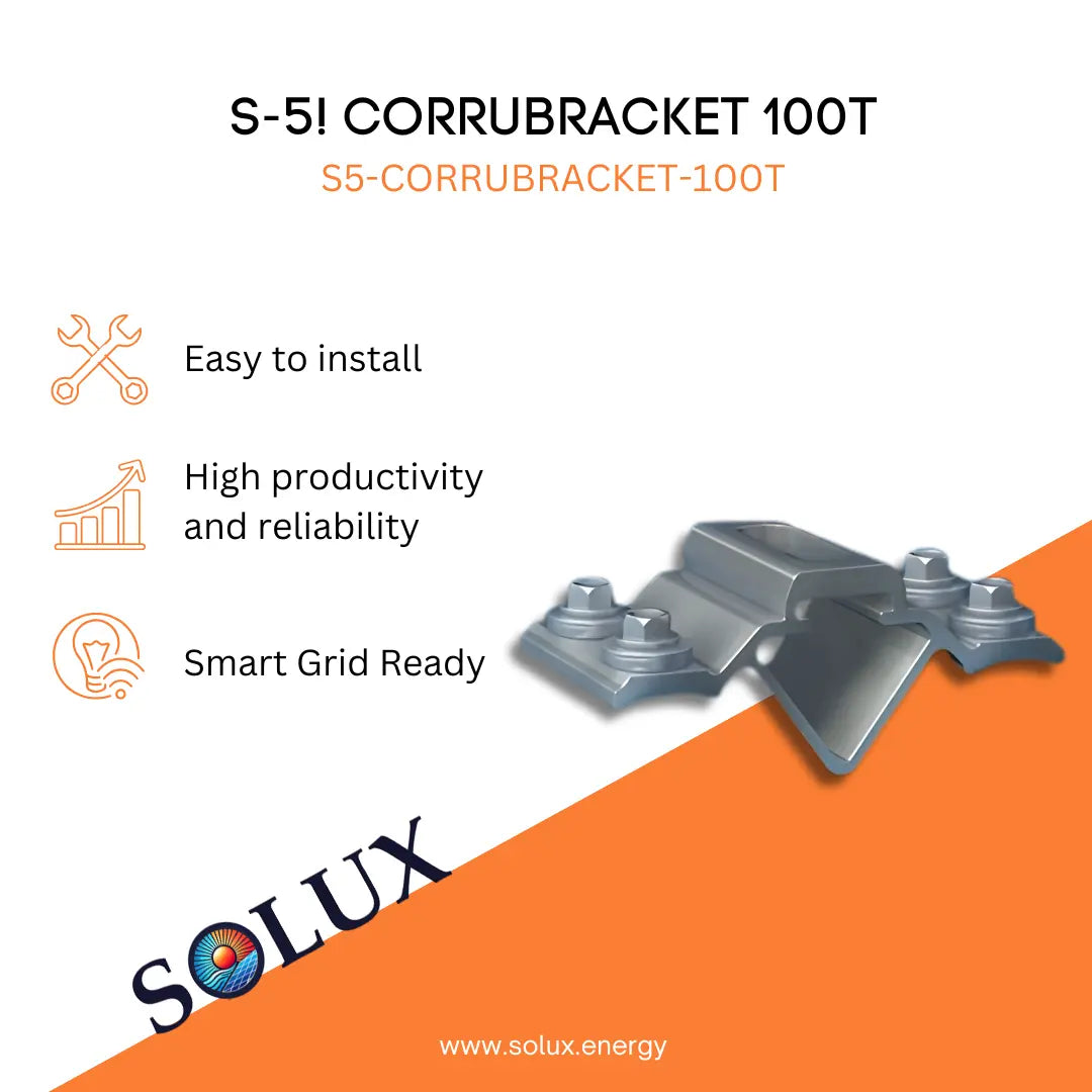 This is an image of S-5! CorruBracket 100T | Roof Brackets