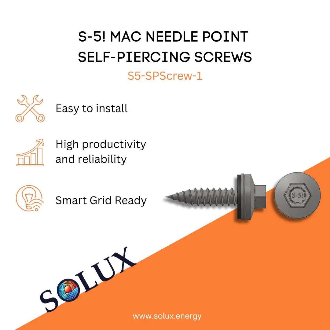 This is an image of S5! Self Piercing Screws MAC Needle Point