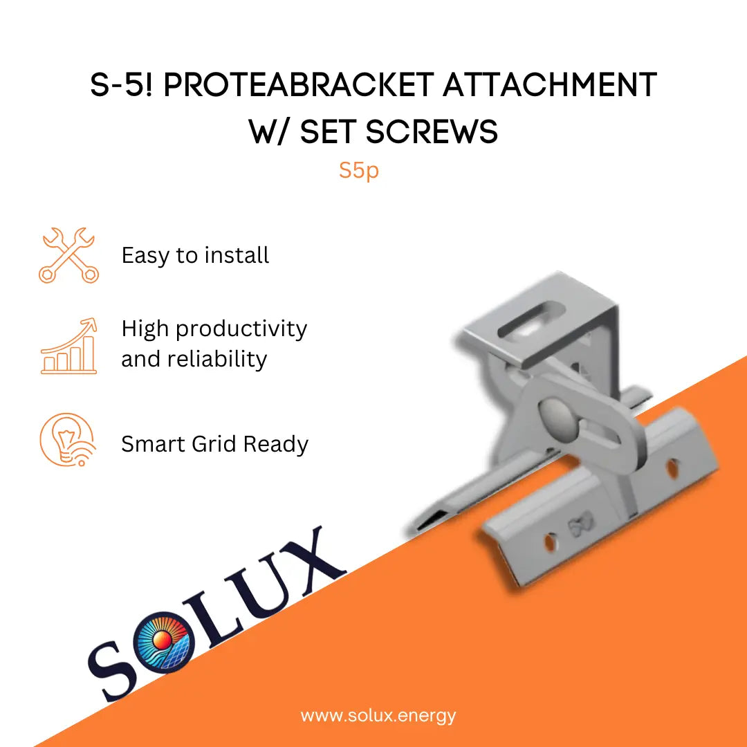 This is an image of S-5! ProteaBracket Attachment w/ Set Screws