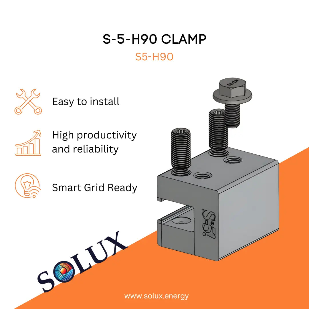 S-5! S-5-H90 Standing Seam Metal Roof Safety Clamps