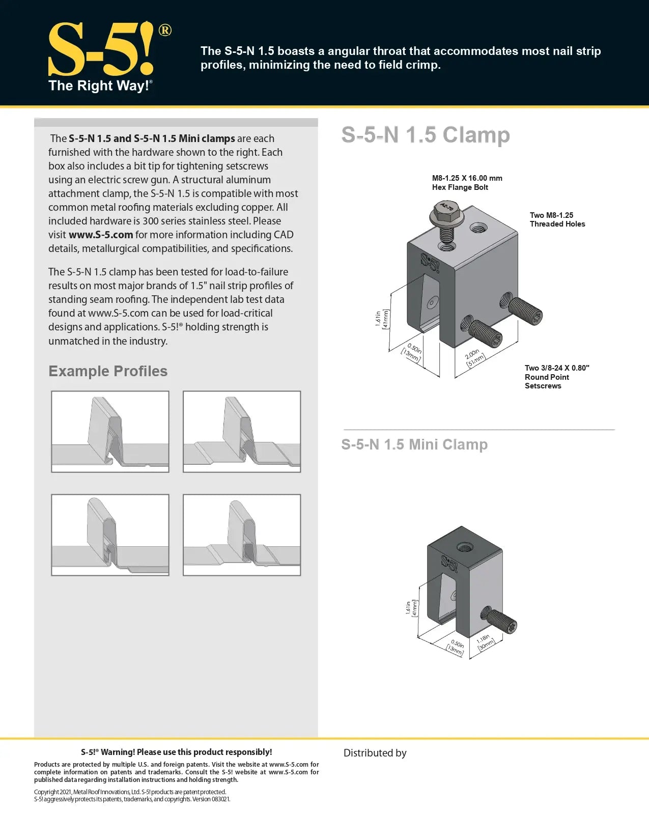 S5-N-1.5-MINI s 5 n mini clamp