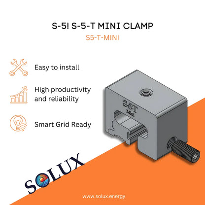 This is an image of S-5! S-5-T Shape Seam Profile Mini clamp