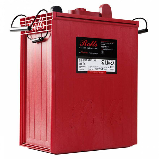 Rolls Surrette S2-L16-EX 2VDC 1040Ah Flooded Deep Cycle Battery