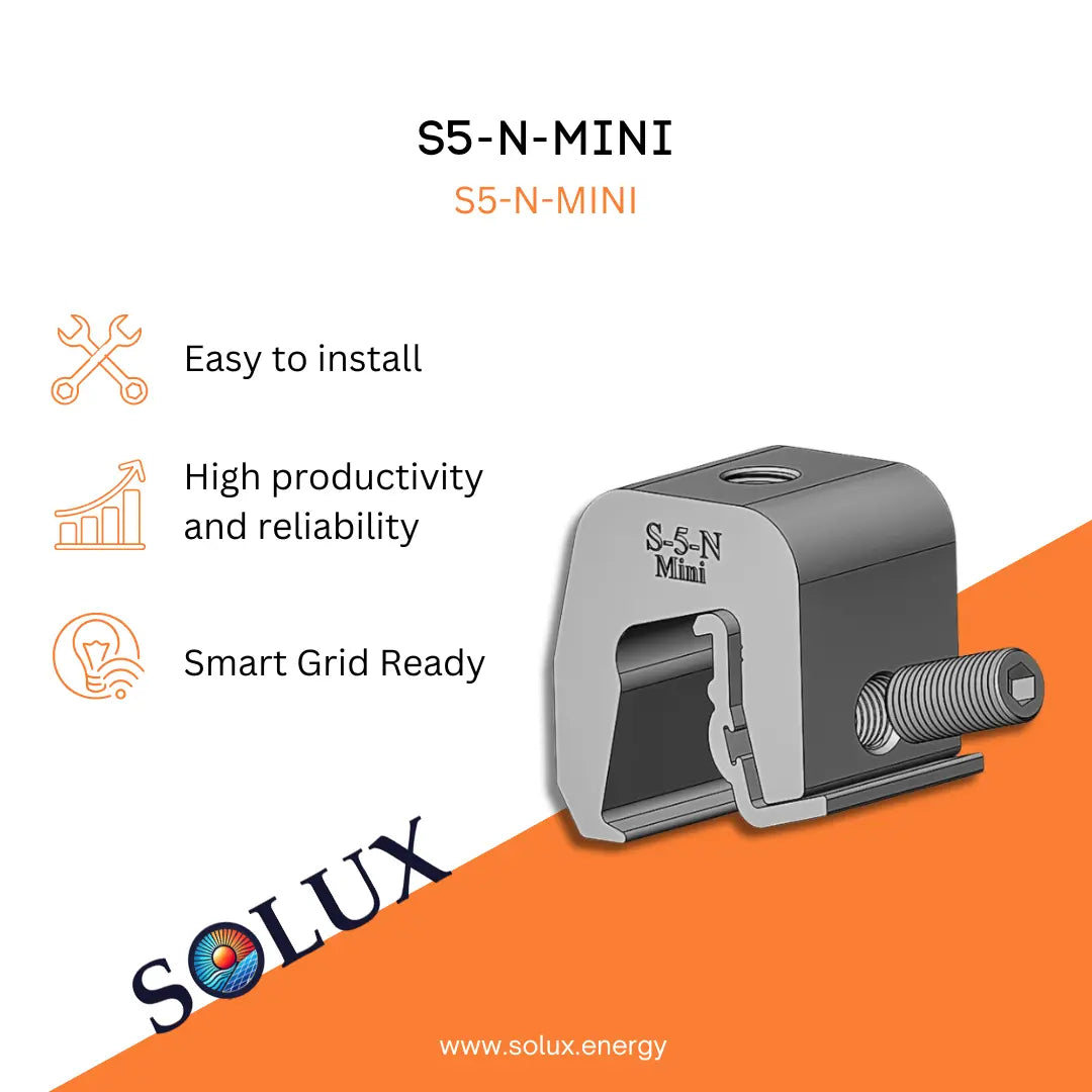 This is an image of S5-N-MINI Clamp| Nail Strip Standing Seam
