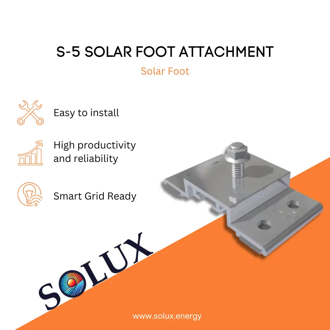 This is an image of S5 Solar Foot Attachment