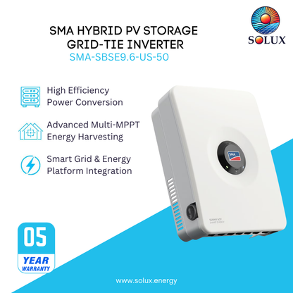 SMA SBSE9.6-US-50 Hybrid PV Storage Grid-Tie Inverter