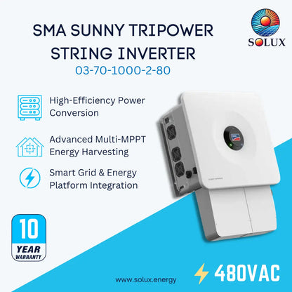 SMA 03-70-1000-2-80 Sunny Tripower X 70-US-80 480VAC String Inverter