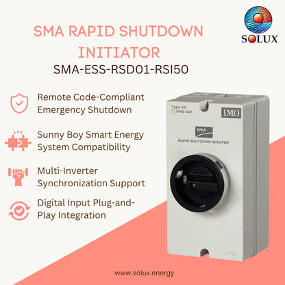 SMA SMA-ESS-RSD01-RSI50 Rapid Shutdown Initiator