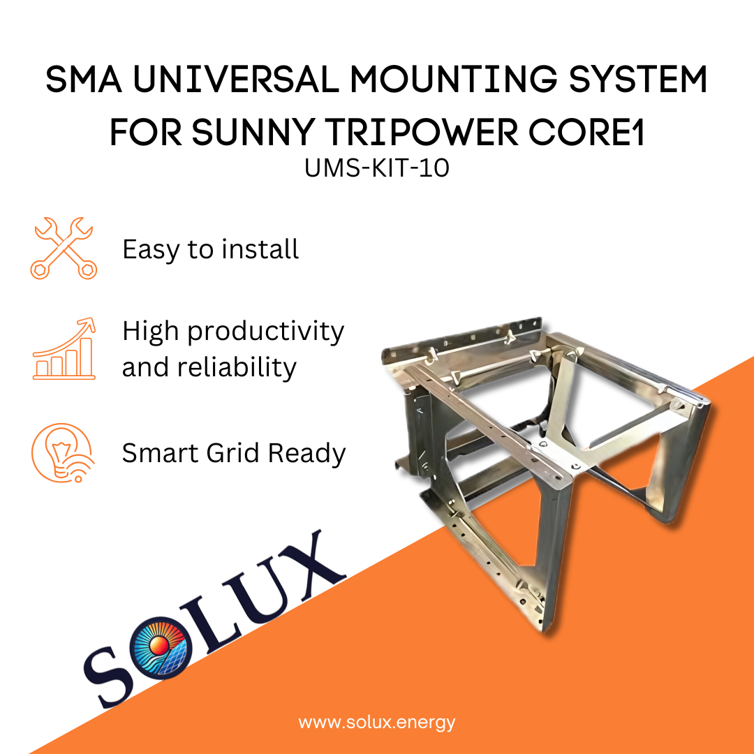 SMA Universal Mounting System, Mounting Kit For Sunny Tripower CORE1 ...